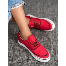 Bestelle Modische Turnschuhe rot 2