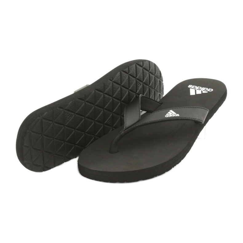 Adidas Eezay Flip Flop F35029 Hausschuhe schwarz 3