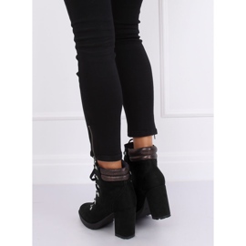 Schwarze High Heels 8992 Schwarz 2