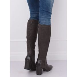 Grau High Heels klassisch grau 5319 Grau 2