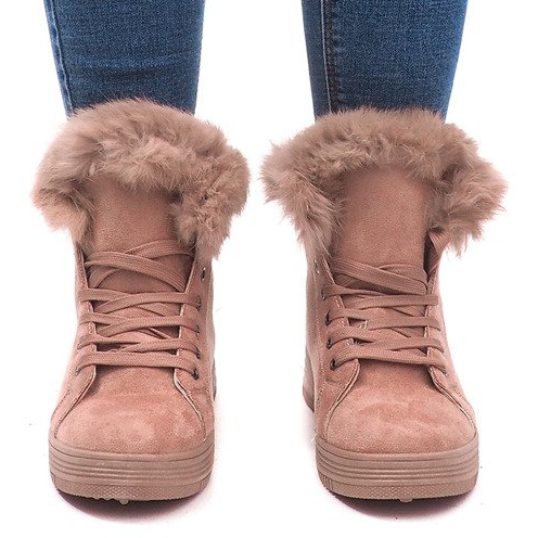 Warme Turnschuhe AB-14 Rosa 2