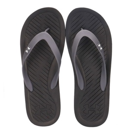 Under Armour AtlanticDune M 1252506-004 Hausschuhe schwarz grau 1