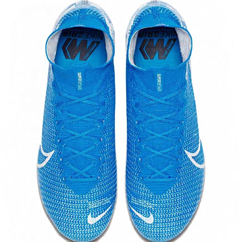 Nike Mercurial Superfly 7 Elite SG-Pro Ac M AT7894-414 Fußballschuhe blau blau 1