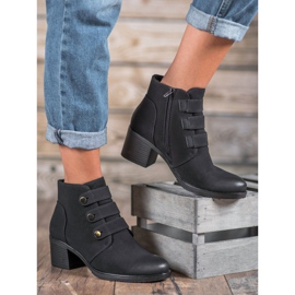 VINCEZA Stiefel mit hohem Absatz schwarz 1