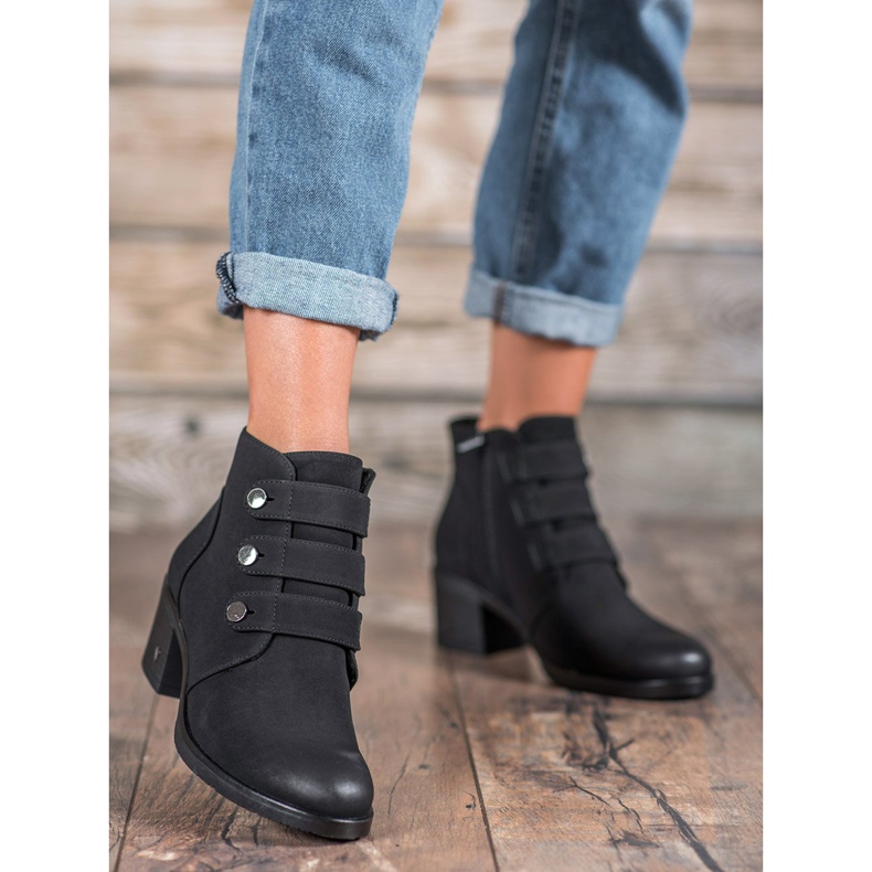 VINCEZA Stiefel mit hohem Absatz schwarz 2