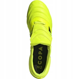 Adidas Copa Gloro 19.2 Fg M F35491 Fußballschuhe rosa gelb 2