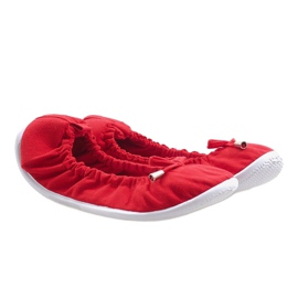 Klassische Ballerinas VB1 Rot 1