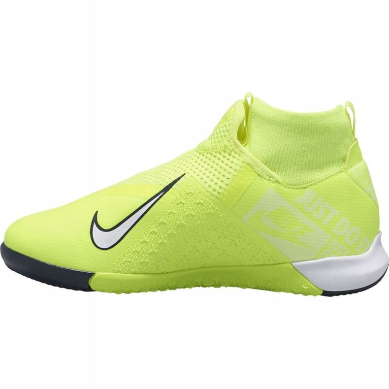 Hallenschuhe Nike Phantom Vsn Academy Df Ic Jr AO3290-717 gelb gelb 1