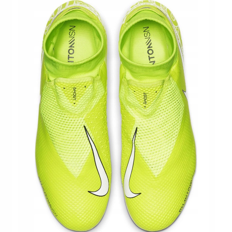 Nike Phantom Vsn Pro Df Fg M AO3266-717 Fußballschuhe gelb gelb 1
