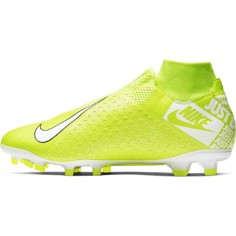 Nike Phantom Vsn Pro Df Fg M AO3266-717 Fußballschuhe gelb gelb 2