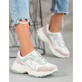 Vinceza Sportschuhe zum Schnüren grau 1