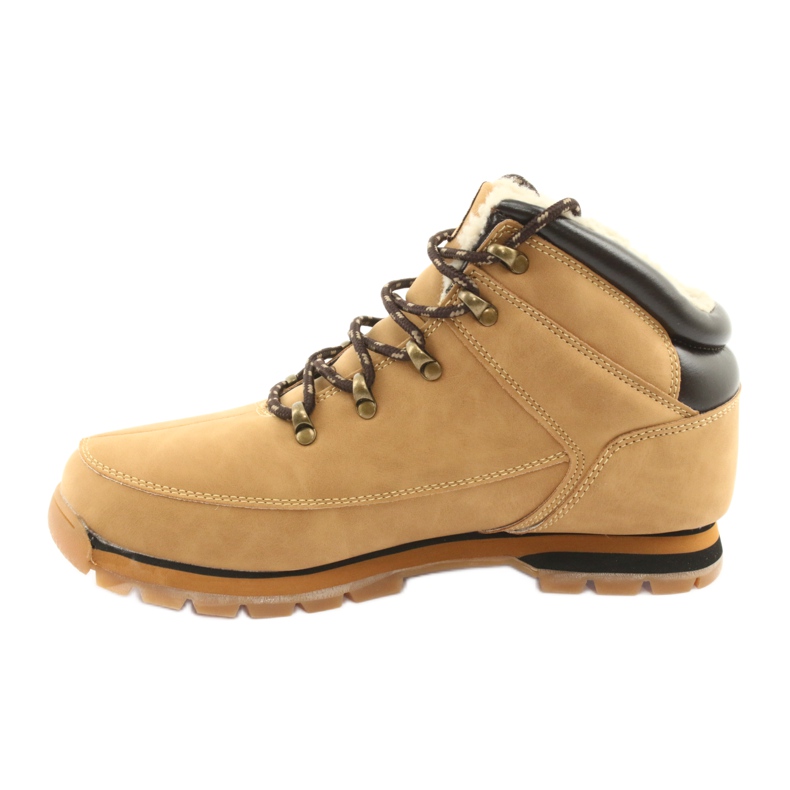 American Club Schnürstiefel ES40 camel braun mehrfarbig 2