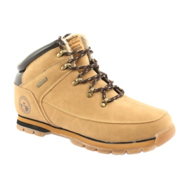 American Club Schnürstiefel ES40 camel braun mehrfarbig 1