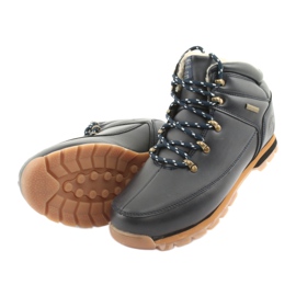 American Club Schnürstiefel ES39 marine marineblau 4