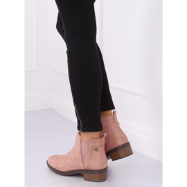 Rosa Chelsea-Boots für Damen 8B978 Rosa 1
