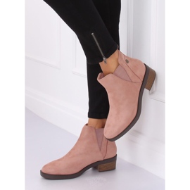 Rosa Chelsea-Boots für Damen 8B978 Rosa 2