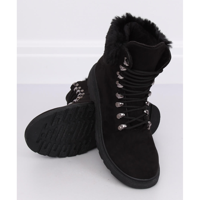 Schwarze Damenschuhe Y260-9 Schwarz 1