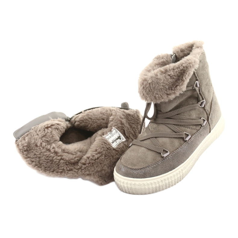 American Club Eskimo Taupe Stiefel beige 4