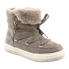 American Club Eskimo Taupe Stiefel beige 1