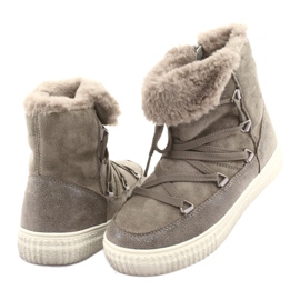 American Club Eskimo Taupe Stiefel beige 3