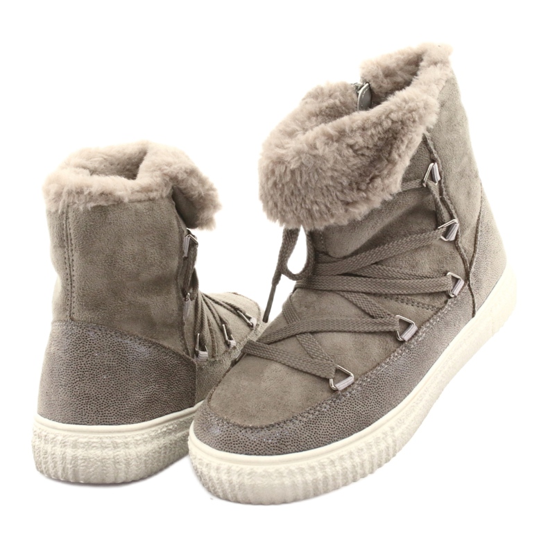 American Club Eskimo Taupe Stiefel beige 3
