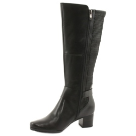Caprice Stretchstiefel, Weite XL 25526 schwarz 2