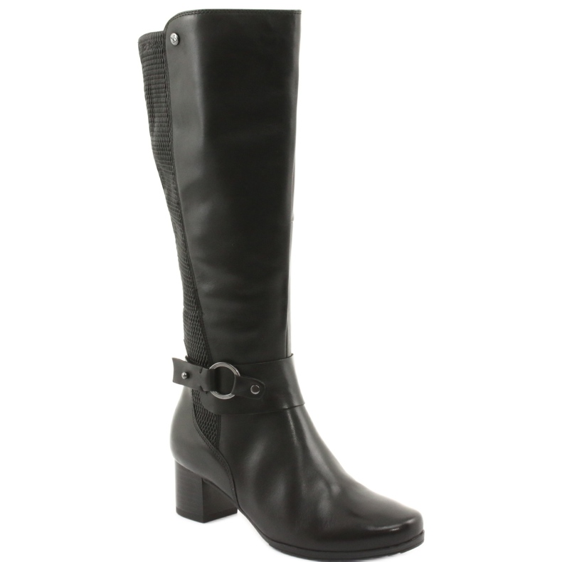 Caprice Stretchstiefel, Weite XL 25526 schwarz 1