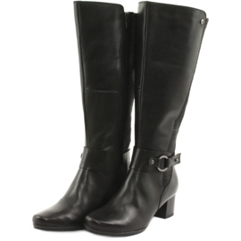 Caprice Stretchstiefel, Weite XL 25526 schwarz 3