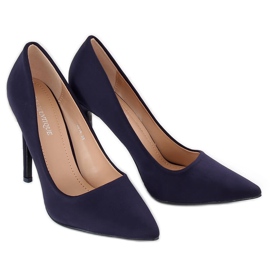Pumps am Absatz marineblau 4014 DK.BLUE 1