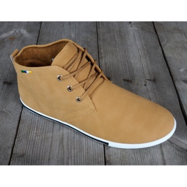 Hohe Sneaker Skate 66511 Beige 1