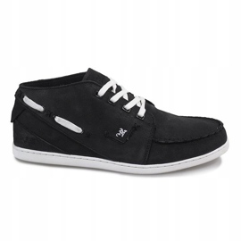 Hohe Sneakers aus Leder MID1 Schwarz 1