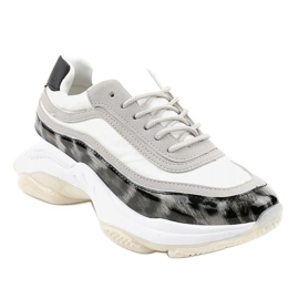 Graue YY-02 Schlangen-Sportschuhe 1