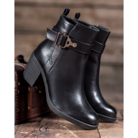 Nio Nio Klassische Stiefel mit hohen Absätzen schwarz 1