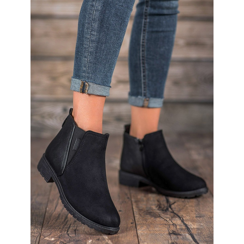 SHELOVET Klassische Stiefel schwarz 1