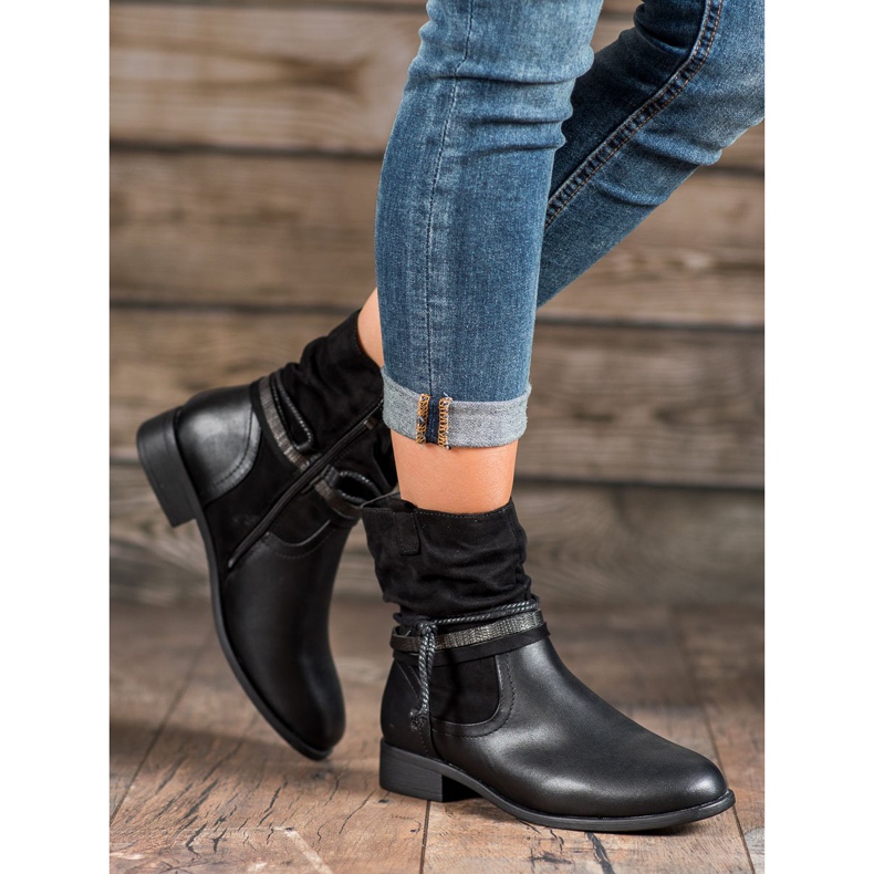 Anesia Paris Hohe Stiefel schwarz 1