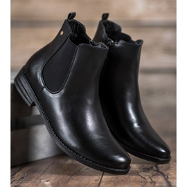 Bella Paris Lässige Chelsea-Boots schwarz 2