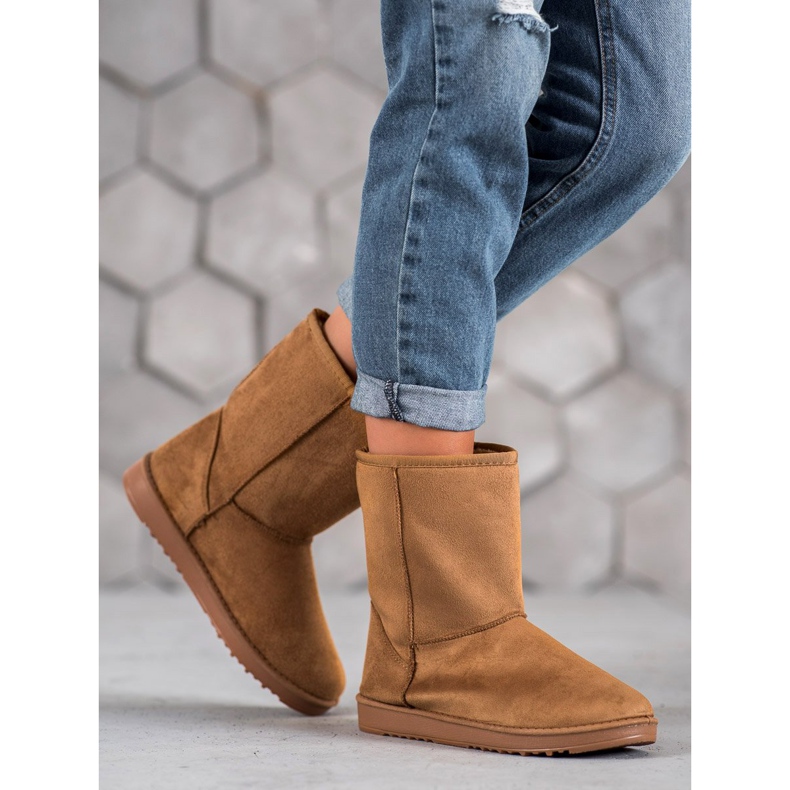 SHELOVET Klassisches Mukluki braun 2