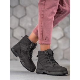 SHELOVET Graue Winterstiefel 1