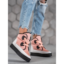 Weide Rosa Schneestiefel 1