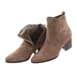 Wildlederstiefel Taupe Filippo 922 braun 5