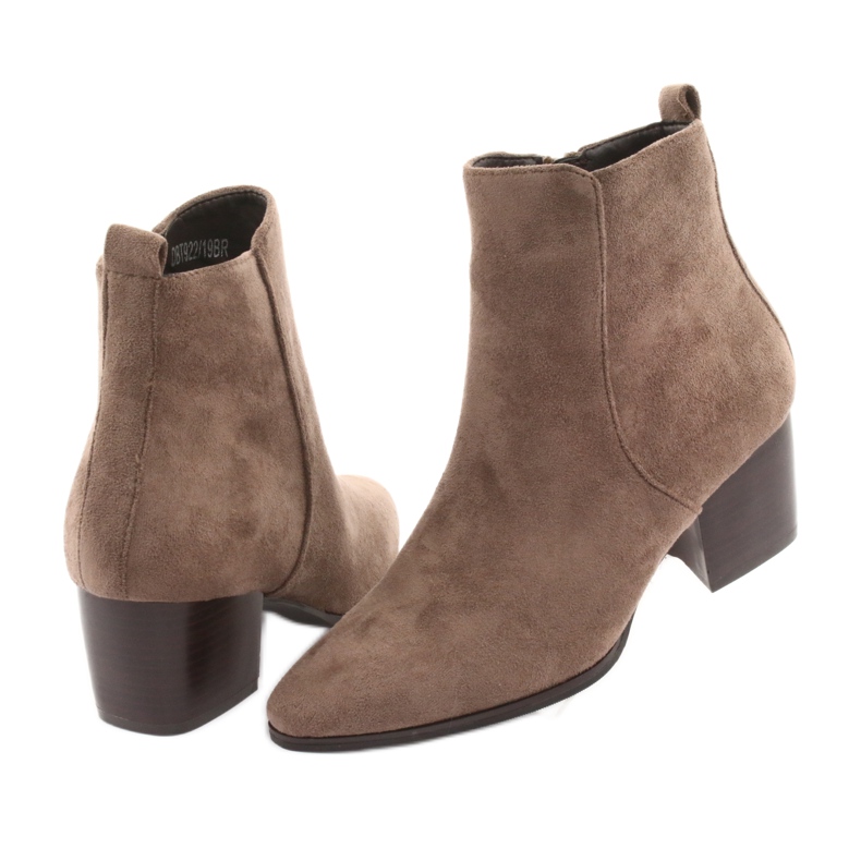 Wildlederstiefel Taupe Filippo 922 braun 4