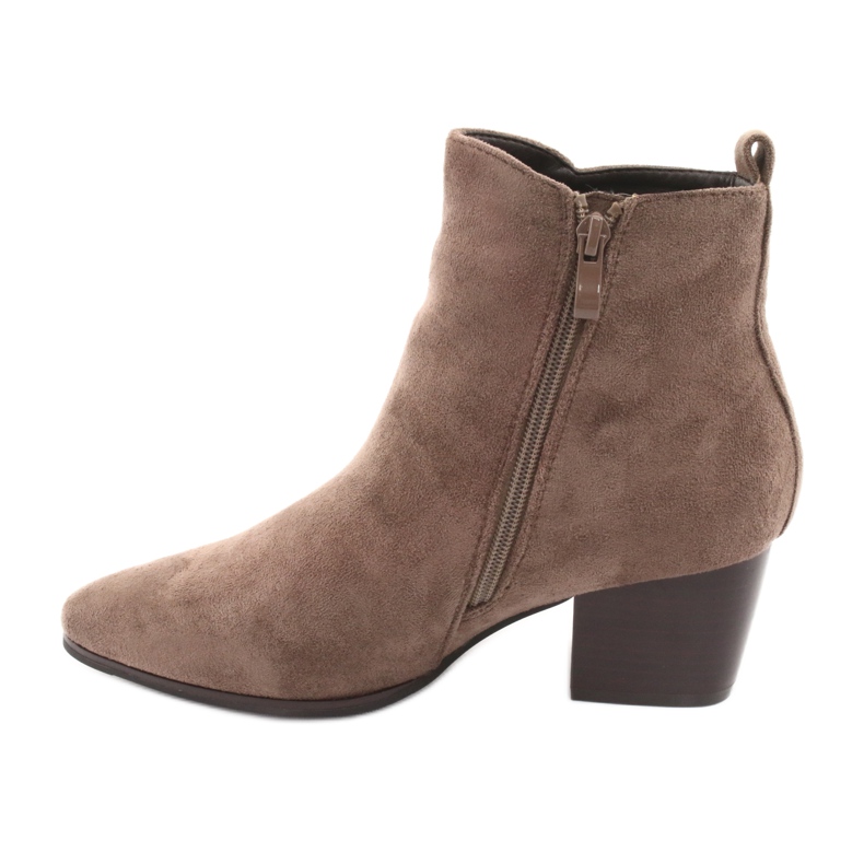 Wildlederstiefel Taupe Filippo 922 braun 2