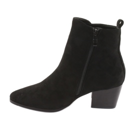 Schwarze Filippo 922 Wildlederstiefel 2