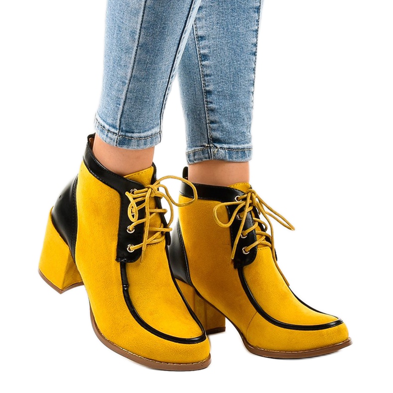 Camel Wildleder Stiefeletten am HF-296 Post braun mehrfarbig 1