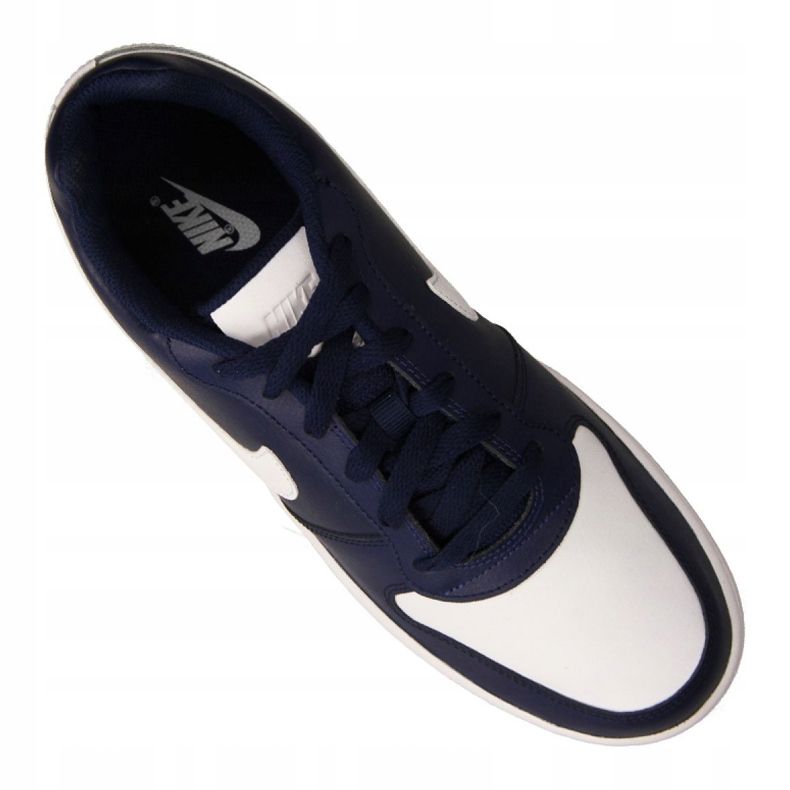 Nike Ebernon Low M AQ1775-401 Schuhe weiß navy blau 2