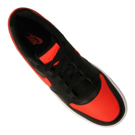 Nike Ebernon Low M AQ1775-004 Schuh schwarz rot 2