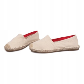 Espadrilles Sandalen F169-6 Beige 1