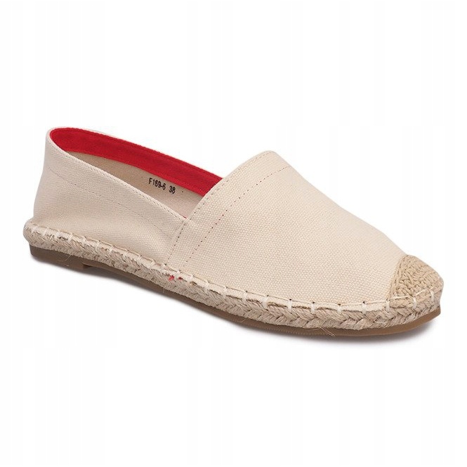 Espadrilles Sandalen F169-6 Beige 2