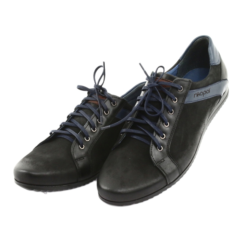 Nikopol Sportschuhe für Herren schwarz marineblau 3