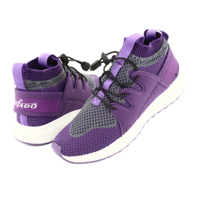 Befado Kinderschuhe 516 lila 4